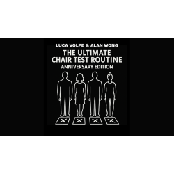 Anniversary Edition Ultimate Chair Test (Stage) by Luca Volpe and Alan Wong wwww.magiedirecte.com