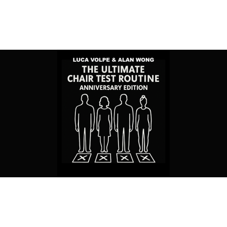 Anniversary Edition Ultimate Chair Test (Stage) by Luca Volpe and Alan Wong wwww.magiedirecte.com