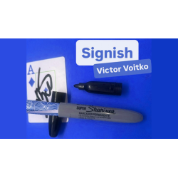 Signish by Victor Voitko (Blue) wwww.magiedirecte.com