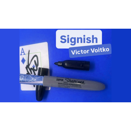 Signish by Victor Voitko (Blue) wwww.magiedirecte.com