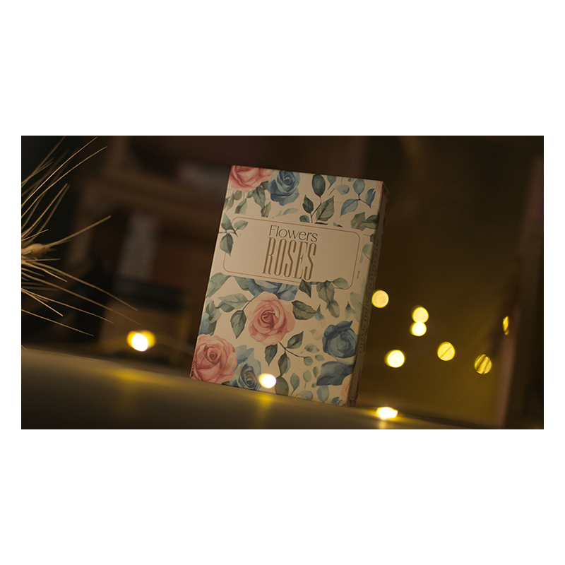 Flower Deck (Roses) Playing Cards wwww.magiedirecte.com