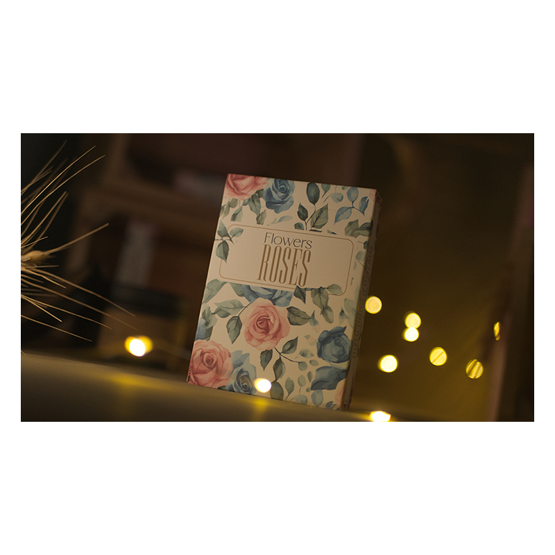 Flower Deck (Gilded Roses) Playing Cards wwww.magiedirecte.com