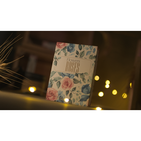 Flower Deck (Gilded Roses) Playing Cards wwww.magiedirecte.com