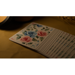 Flower Deck (Gilded Roses) Playing Cards wwww.magiedirecte.com