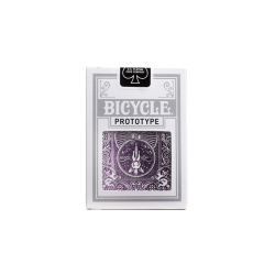 Bicycle Prototype (Purple MetalLuxe) Playing Cards by USPCC wwww.magiedirecte.com