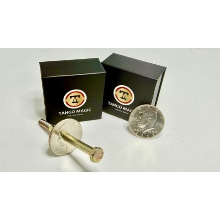 Screw Coin (Half Dollar) by Tango Magic wwww.magiedirecte.com