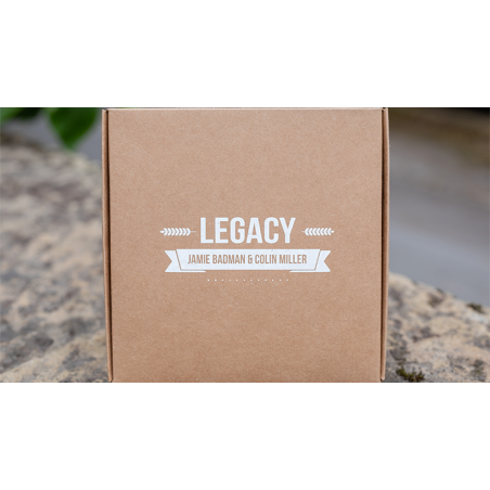 Legacy V2 (Gimmicks, Book and Online Instructions) by Jamie Badman and Colin Miller - Trick wwww.magiedirecte.com