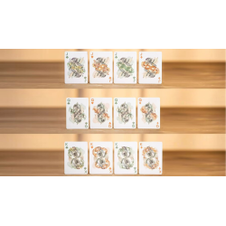 Bicycle Mascot (White Marsh) Playing Cards wwww.magiedirecte.com