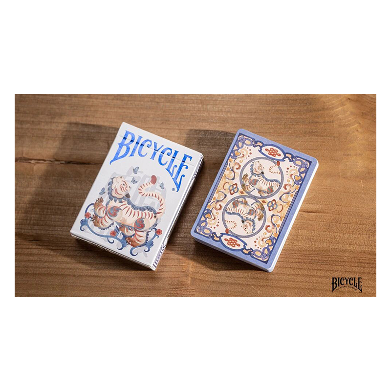 Bicycle Mascot (Tiger Sniffs the Rose) Playing Cards wwww.magiedirecte.com