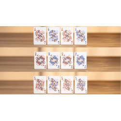 Bicycle Mascot (Tiger Sniffs the Rose) Playing Cards wwww.magiedirecte.com