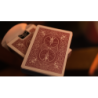 Bicycle Metallic Ruby Playing Cards wwww.magiedirecte.com