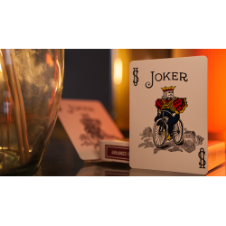 Bicycle Metallic Ruby Playing Cards wwww.magiedirecte.com