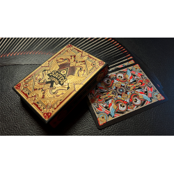 Sacred Legends Black Edition Playing Cards  by HypieLab wwww.magiedirecte.com