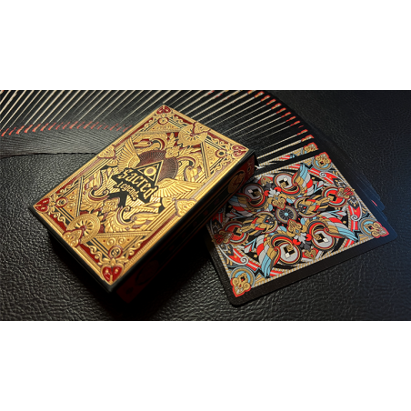 Sacred Legends Black Edition Playing Cards  by HypieLab wwww.magiedirecte.com