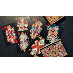 Sacred Legends Black Edition Playing Cards  by HypieLab wwww.magiedirecte.com