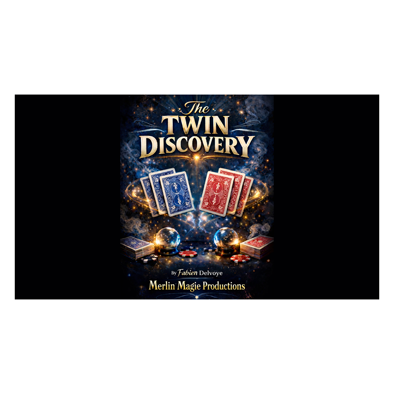 The Twin Discovery by Fabien Delvoye & Merlin Magie Productions (Red) wwww.magiedirecte.com