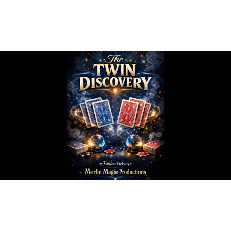 The Twin Discovery by Fabien Delvoye & Merlin Magie Productions (Red) wwww.magiedirecte.com