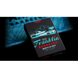 FRANKLIN BBQ RETRO BLACK PLAYING CARDS wwww.magiedirecte.com