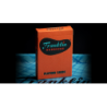 FRANKLIN BBQ CLASSIC ORANGE PLAYING CARDS wwww.magiedirecte.com