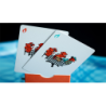FRANKLIN BBQ CLASSIC ORANGE PLAYING CARDS wwww.magiedirecte.com