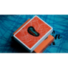 FRANKLIN BBQ CLASSIC ORANGE PLAYING CARDS wwww.magiedirecte.com