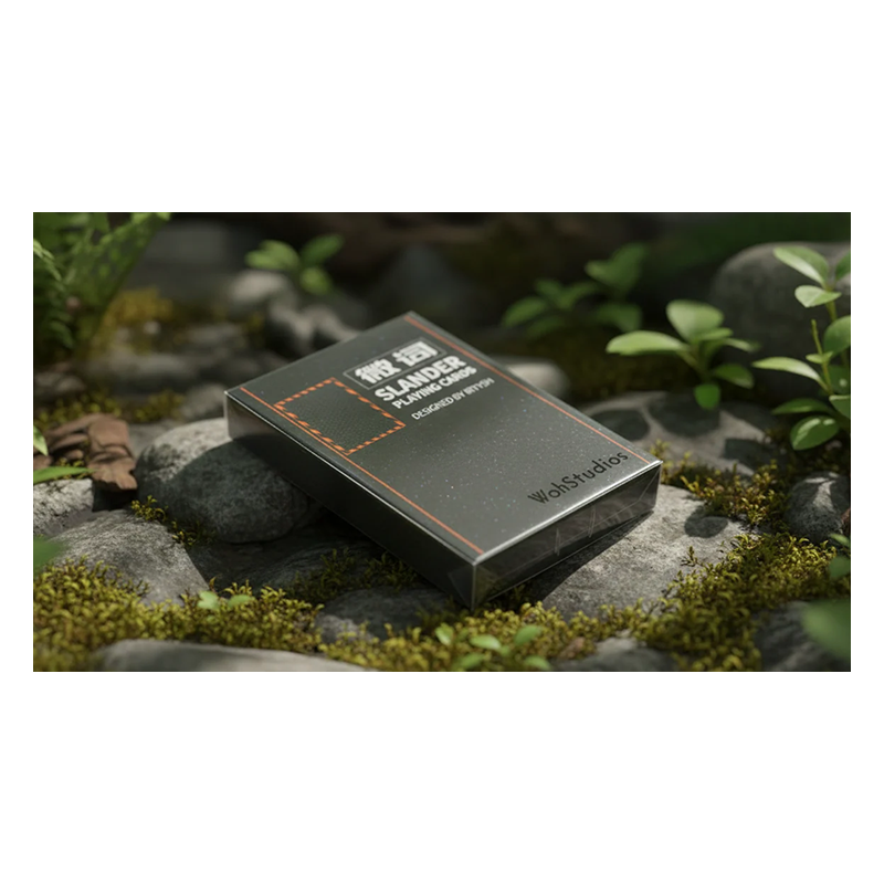 Slander Playing Cards by WohStudios wwww.magiedirecte.com
