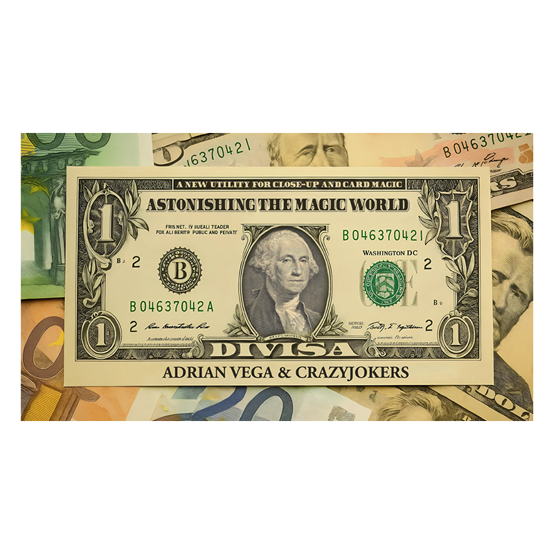 Divisa by Adrian Vega wwww.magiedirecte.com