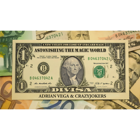 Divisa by Adrian Vega wwww.magiedirecte.com