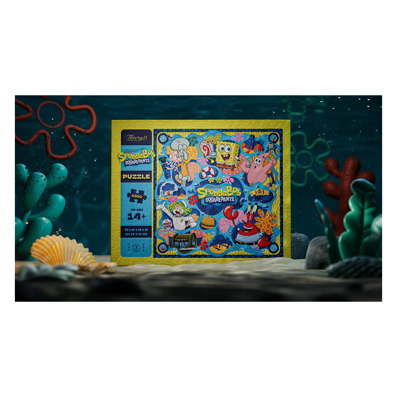 SpongeBob SquarePants Jigsaw Puzzle by theory11 wwww.magiedirecte.com