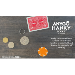 Anygo Hanky by GRUMÂ® wwww.magiedirecte.com