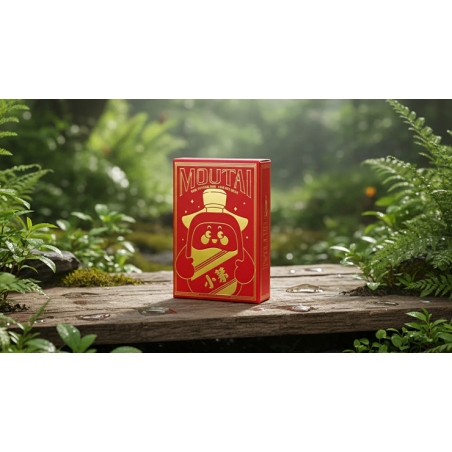 MOUTAI Red Limited Edition Playing Cards wwww.magiedirecte.com