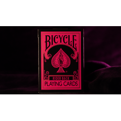 Bicycle Reverse (Pink) Playing Cards wwww.magiedirecte.com