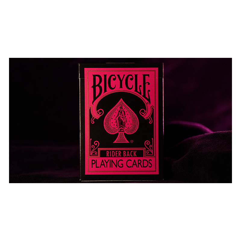 Bicycle Reverse (Pink) Playing Cards wwww.magiedirecte.com