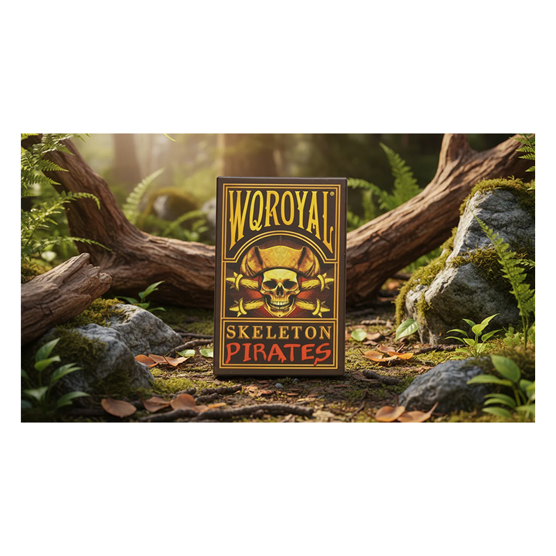 Skeleton Pirates Playing Cards wwww.magiedirecte.com