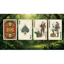 Skeleton Pirates Playing Cards wwww.magiedirecte.com