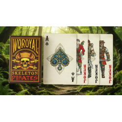 Skeleton Pirates Playing Cards wwww.magiedirecte.com