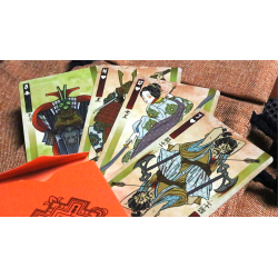RONIN (Diamond Clan Edition Orange) Playing Cards by Kings Wild Project wwww.magiedirecte.com