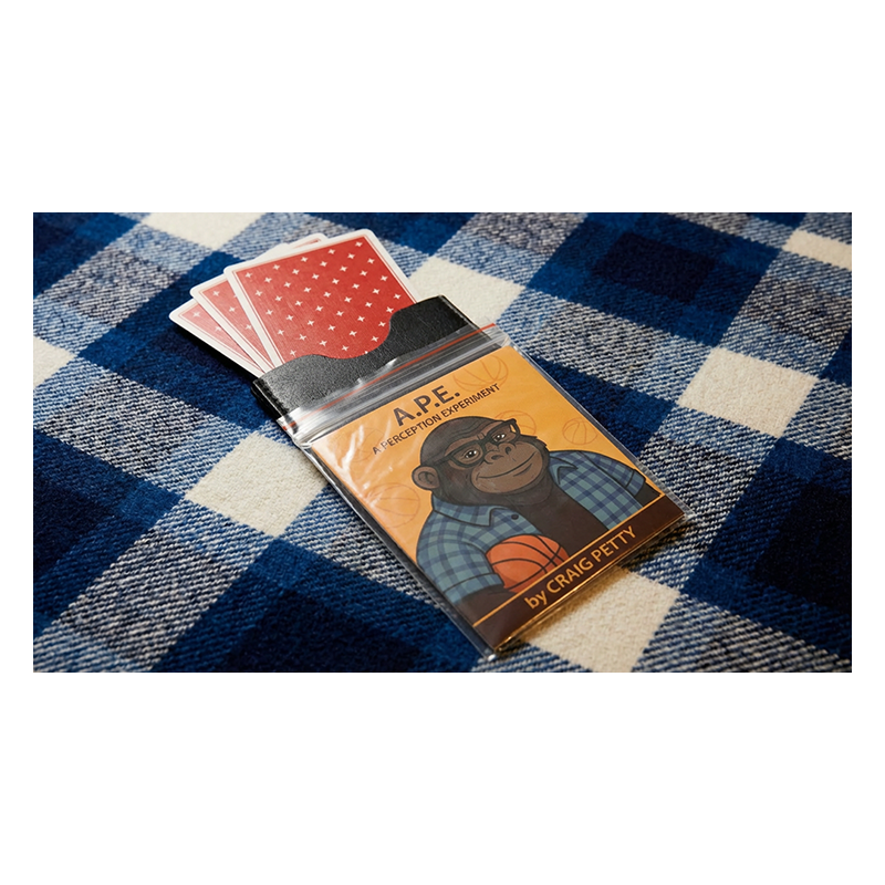 A.P.E.- A Perception Experiment by Craig Petty wwww.magiedirecte.com