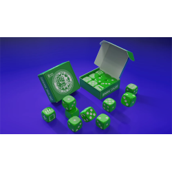 Forcing Dice Set by IARVEL Magic (Green) wwww.magiedirecte.com