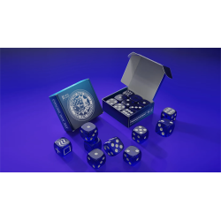 Forcing Dice Set by IARVEL Magic (Transparent Blue) wwww.magiedirecte.com
