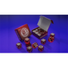 Forcing Dice Set by IARVEL Magic (Transparent Red) wwww.magiedirecte.com