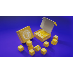 Forcing Dice Set by IARVEL Magic (Yellow) wwww.magiedirecte.com