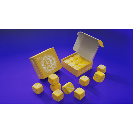 Forcing Dice Set by IARVEL Magic (Yellow) wwww.magiedirecte.com