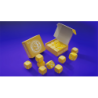 Forcing Dice Set by IARVEL Magic (Yellow) wwww.magiedirecte.com