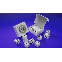 Forcing Dice Set by IARVEL Magic (White) wwww.magiedirecte.com