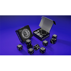 Forcing Dice Set by IARVEL Magic (Black) wwww.magiedirecte.com