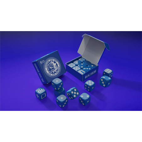 Forcing Dice Set by IARVEL Magic (Blue) wwww.magiedirecte.com