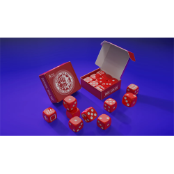 Forcing Dice Set by IARVEL Magic (Red) wwww.magiedirecte.com
