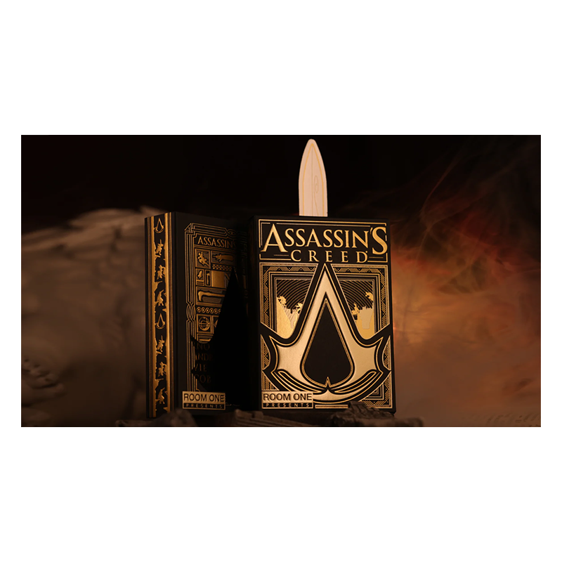 Assassin's Creed Legacy Version 2 Onyx (Hidden Blade) Playing Cards wwww.magiedirecte.com