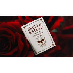 Skulls & Roses Playing Cards wwww.magiedirecte.com